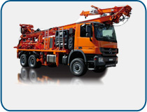 Drilling units, Rotary wash drillings, Core drillings, E+M drilling technologies Berlin - UH2